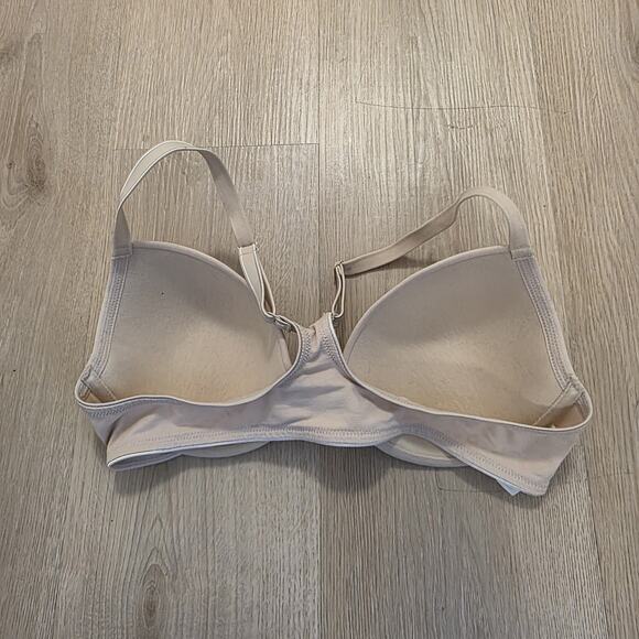 Gilligan & O'malley Cream Padded Underwire Adjustable Strap Bra Size 38B - Picture 3 of 6